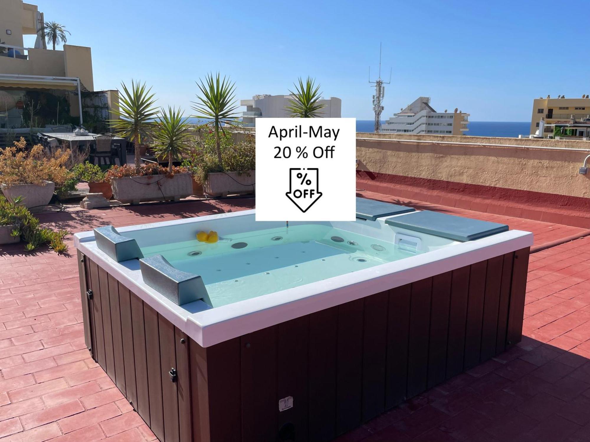 550 M2 Luxury Penthouse - Jacuzzi, Golf & Beach Benalmádena Buitenkant foto